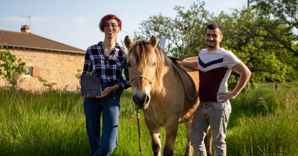 , Charlieu Ils créent un site pour aider les cavaliers à préparer leurs séances d&rsquo;équitation