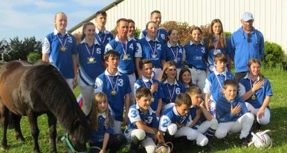 , Loire Atlantique &#8211; Horse-ball. Pays d’Ancenis : Deux équipes de Pied-Bercy championnes de France